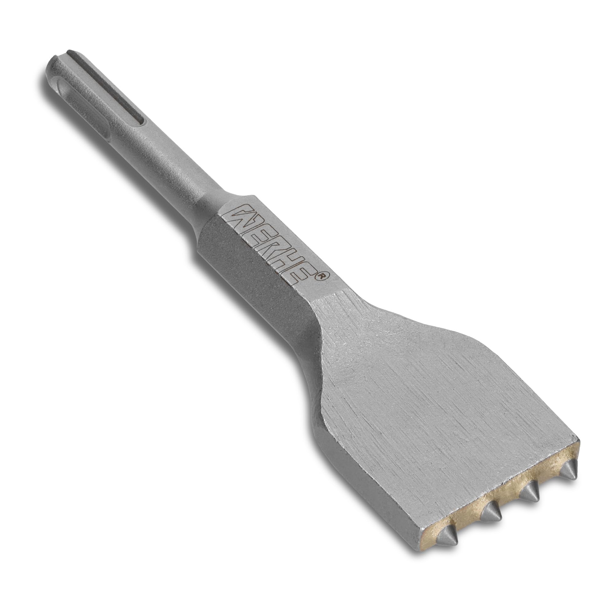 Scalpello martellatore WERHE SDS PLUS 4 denti, 150 mm – Per la lavorazione di calcestruzzo e pietra