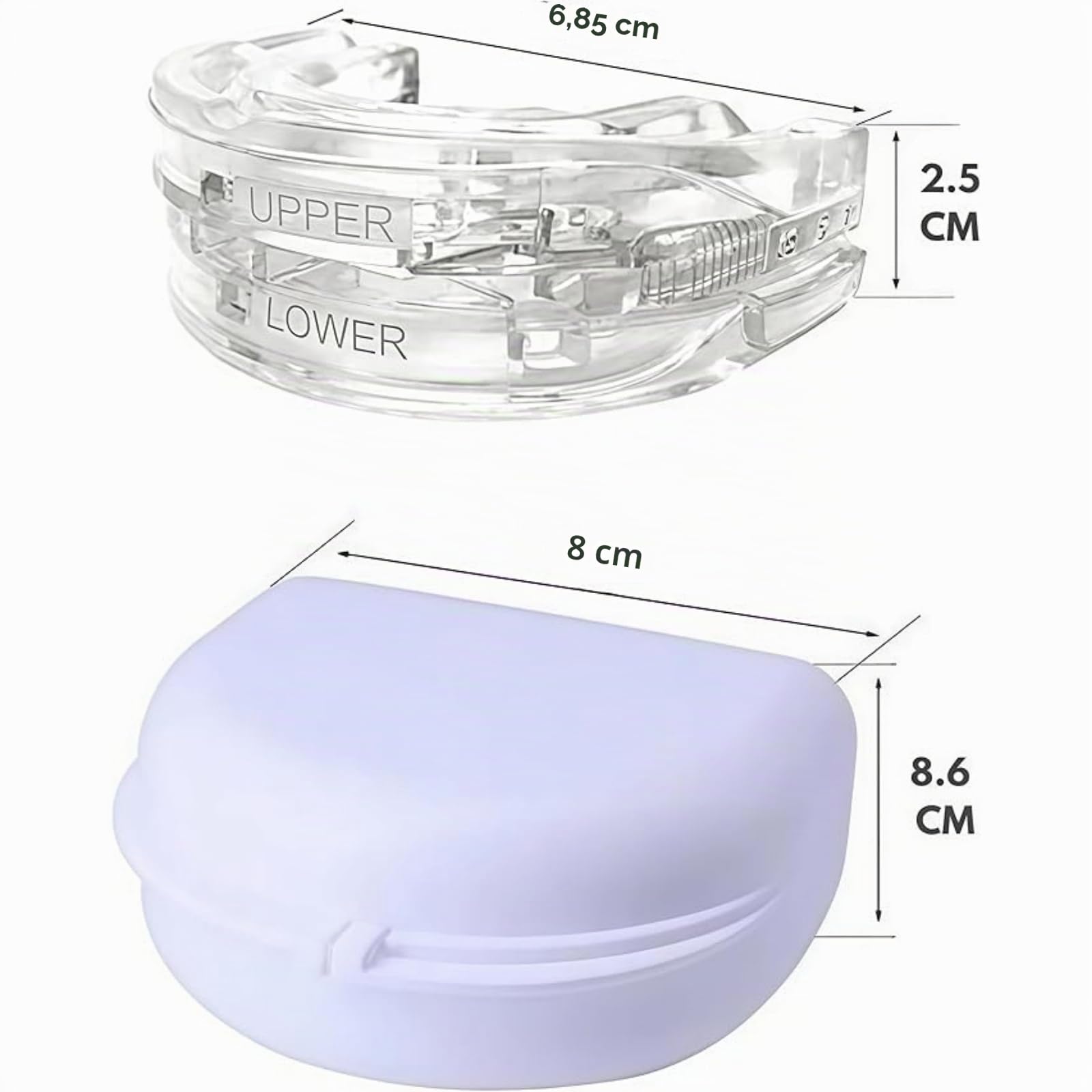 Sofela Avis, Dental Airflow- Adjustable Anti-Snoring Device-dentaire contre leronflement et le bruxisme (Bleu2)