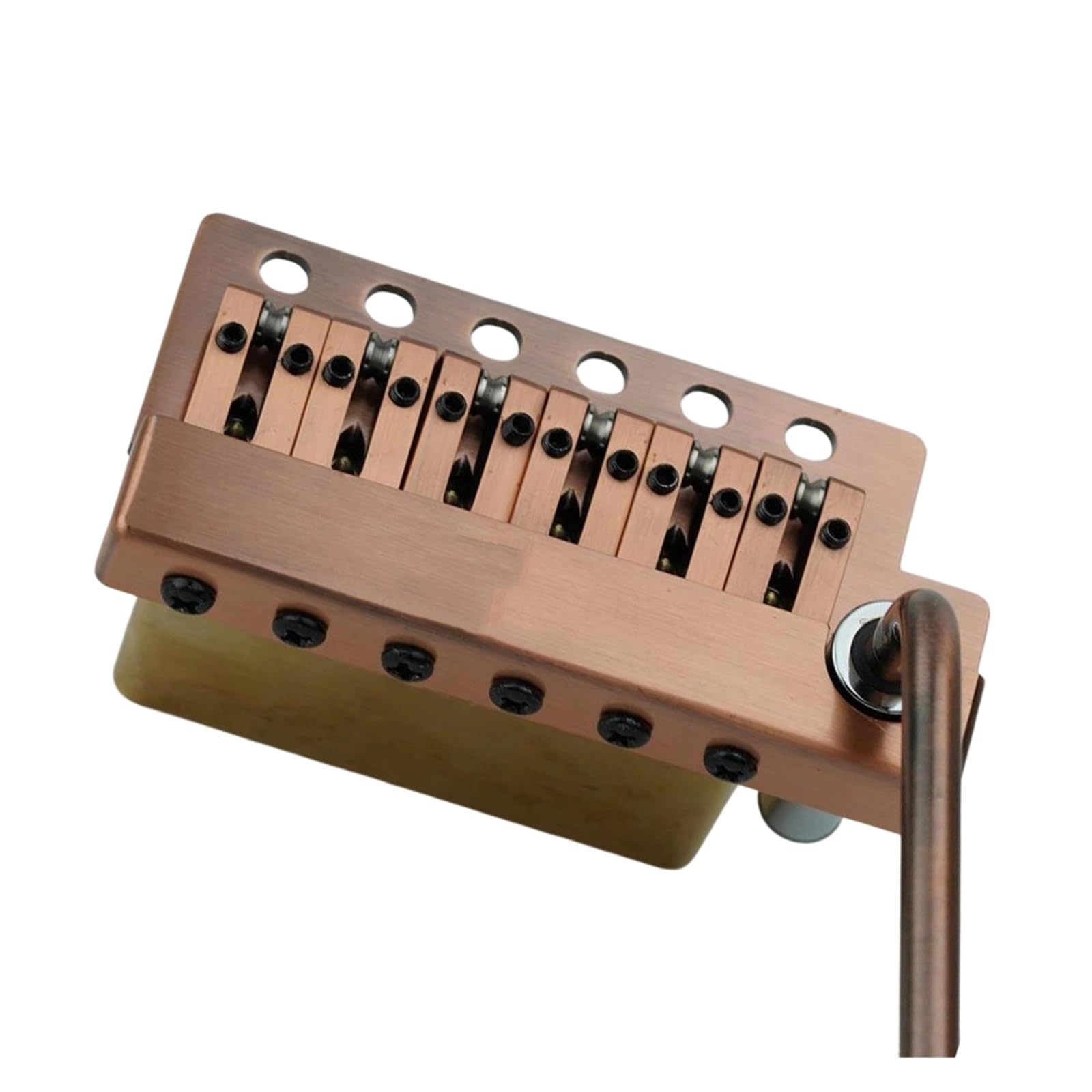 Mostek Gitarowy Z Rozstawem Strun 10.8 Mm Z Mosiężnymi Siodełkami I Blokiem Mostek Gitarowy(BR-ball bearing)