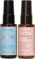 Rituária Kit Facial, Tratamento Antirrugas e Linhas Finas, Fórmula Renovadora e Hidratante Preenchedora, 35g cada