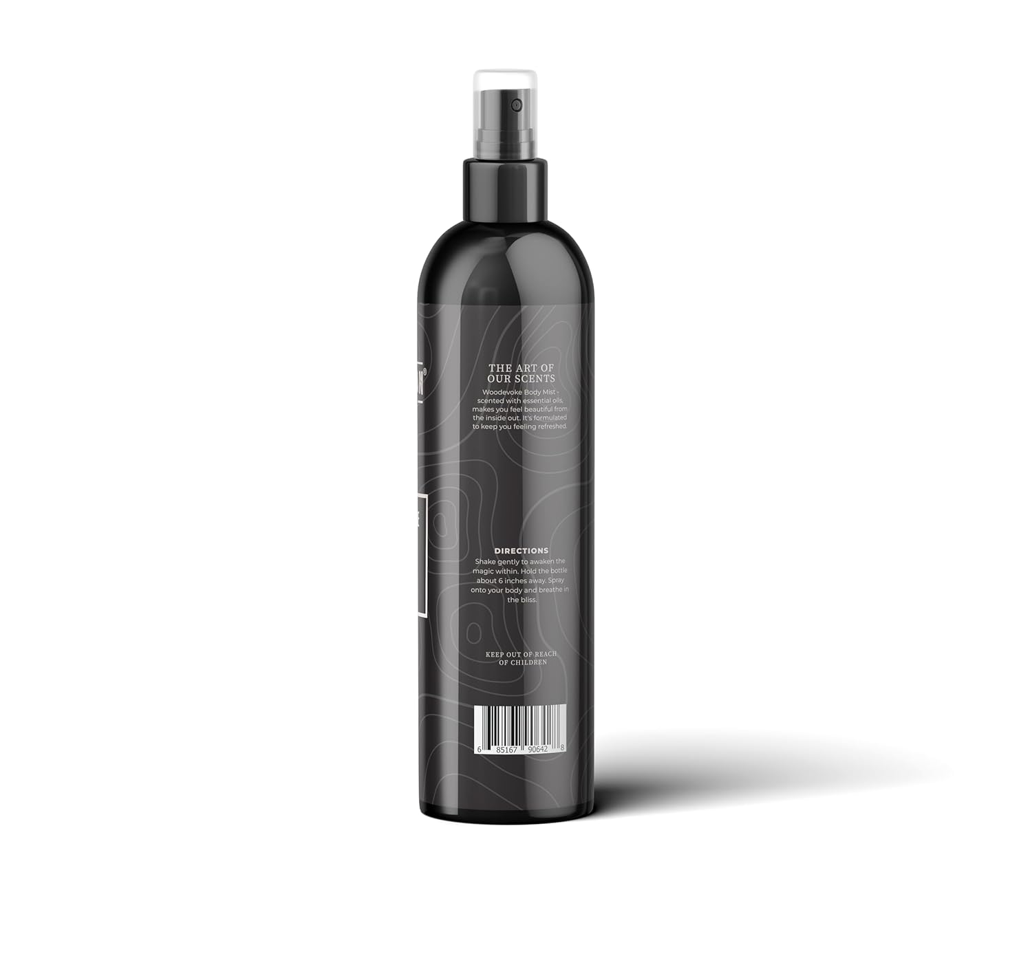 American Shaving Co. Woodevoke Body Mist For Men 8 oz, Made in USA, Quick Absorption, Quality Potent Ingredients, Long-Lasting, Non-GMO, GMP Certified, Cruelty-Free Products