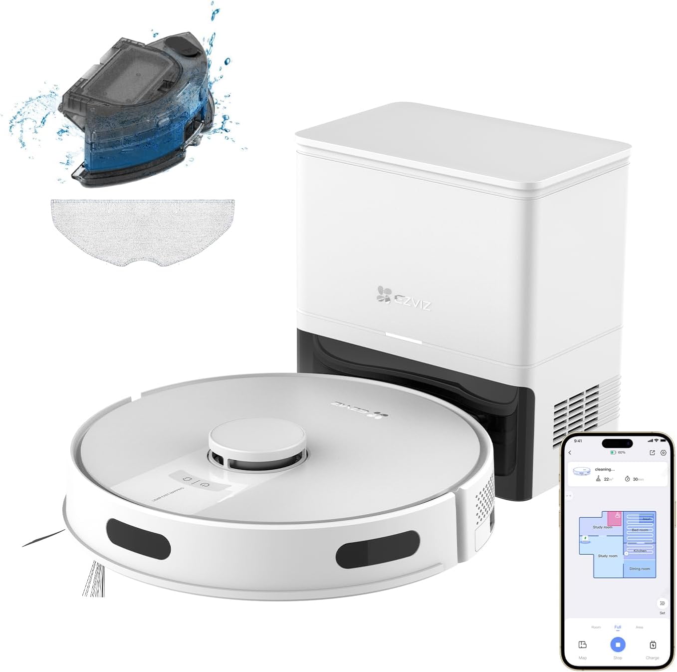 EZVIZ RE4C Plus Gen 2 Aspiradora Robot Friegasuelos rebajas ofertas descuentos EZVIZ RE4C Plus Gen 2 Aspiradora Robot Friegasuelos rebajas ofertas descuentos