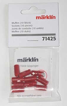 Marklin My World Sockets 10-Piece, Red