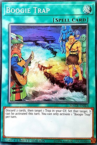 Yu-Gi-Oh! Boogie Trap - MACR-ENSE4 - Super Rare - Limited Edition - Maximum Crisis: Special Edition (Limited Edition)