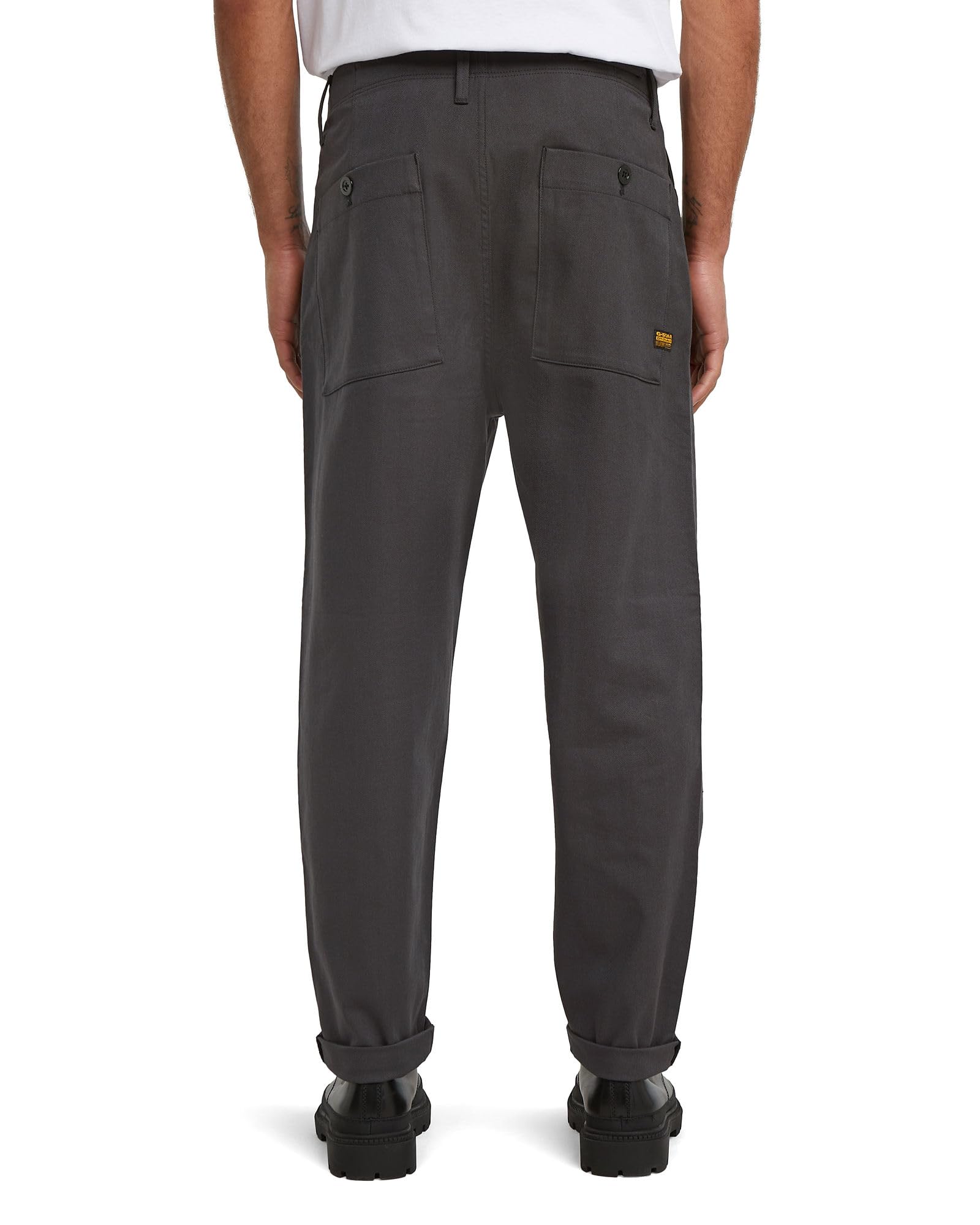 G-STAR RAW Pleated Chino Relaxed Tapered - Spodnie Mężczyźni