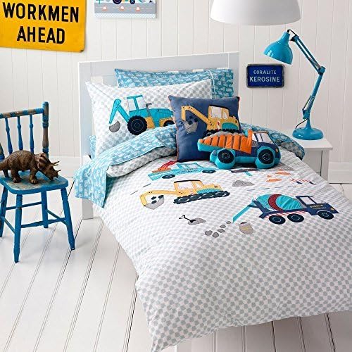 digger cot bedding