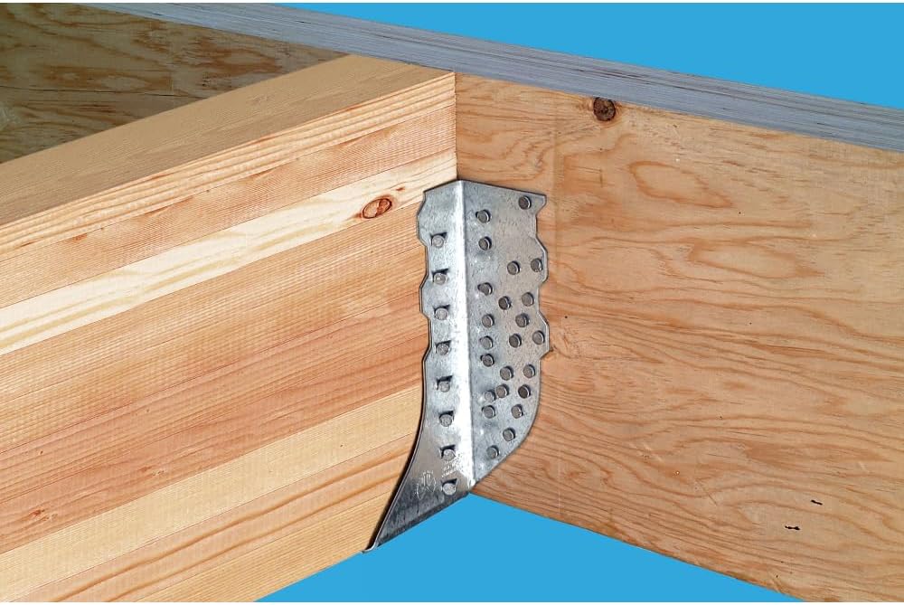 Simpson Strong-Tie HGUS5.50/10 HGUS Galvanized Face-Mount Joist Hanger for 5-1/4 in. x 9-1/2 in. Engineered Wood
