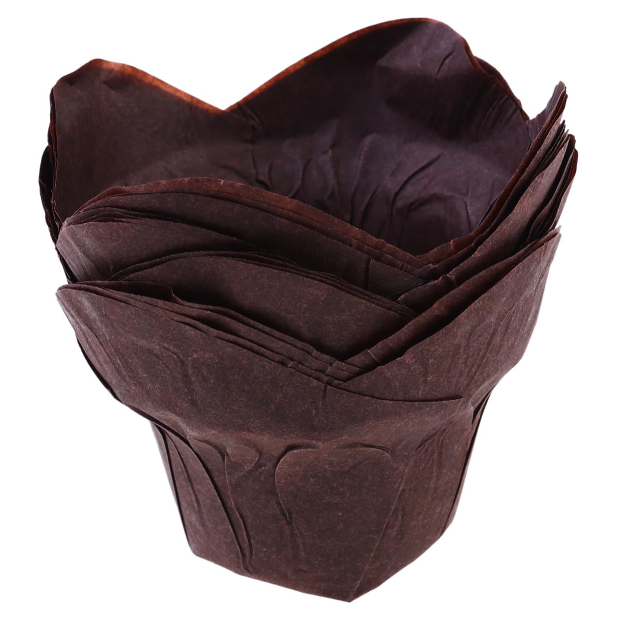 HEMOTON 300 Piezas papel de regalo vasos de papel para postres papel de la magdalena tazas de lata de muffins horneando taza de muffins taza de papel para hornear pastel vaso de papel loto