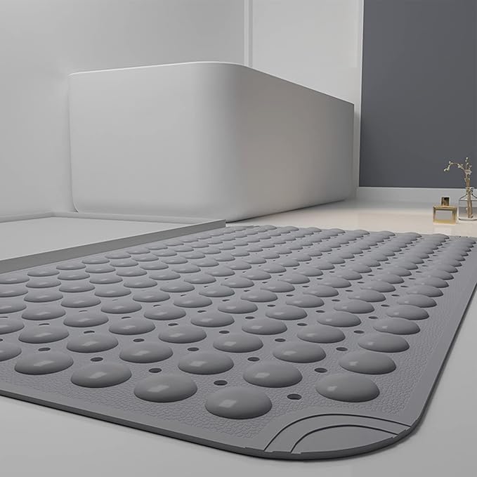 Extra Large Square Shower Mat, 31x31 Inch Bathtub Mats with Suction Cup