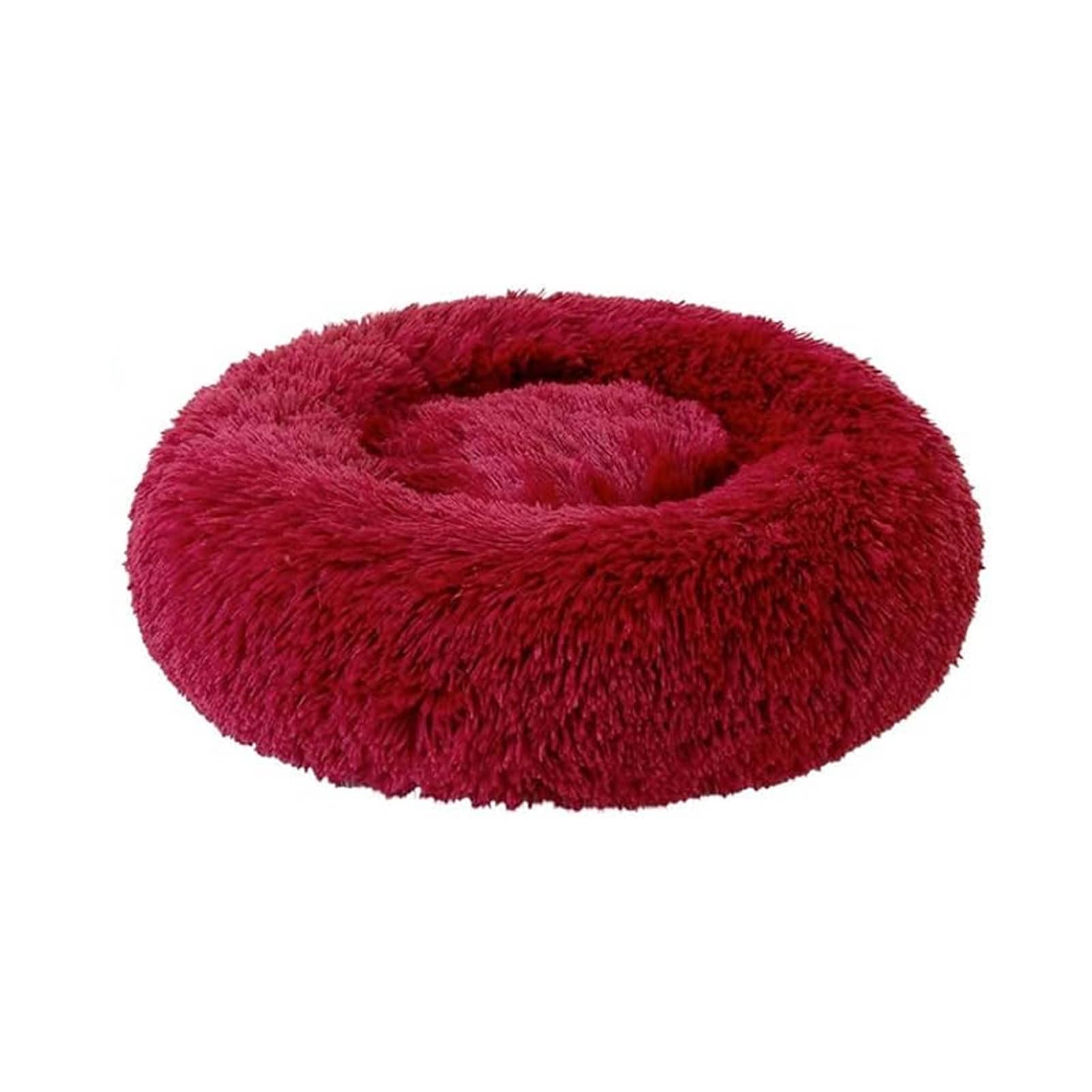 Lit donut moelleux pour chien et chat idéal pour les siestes au salon