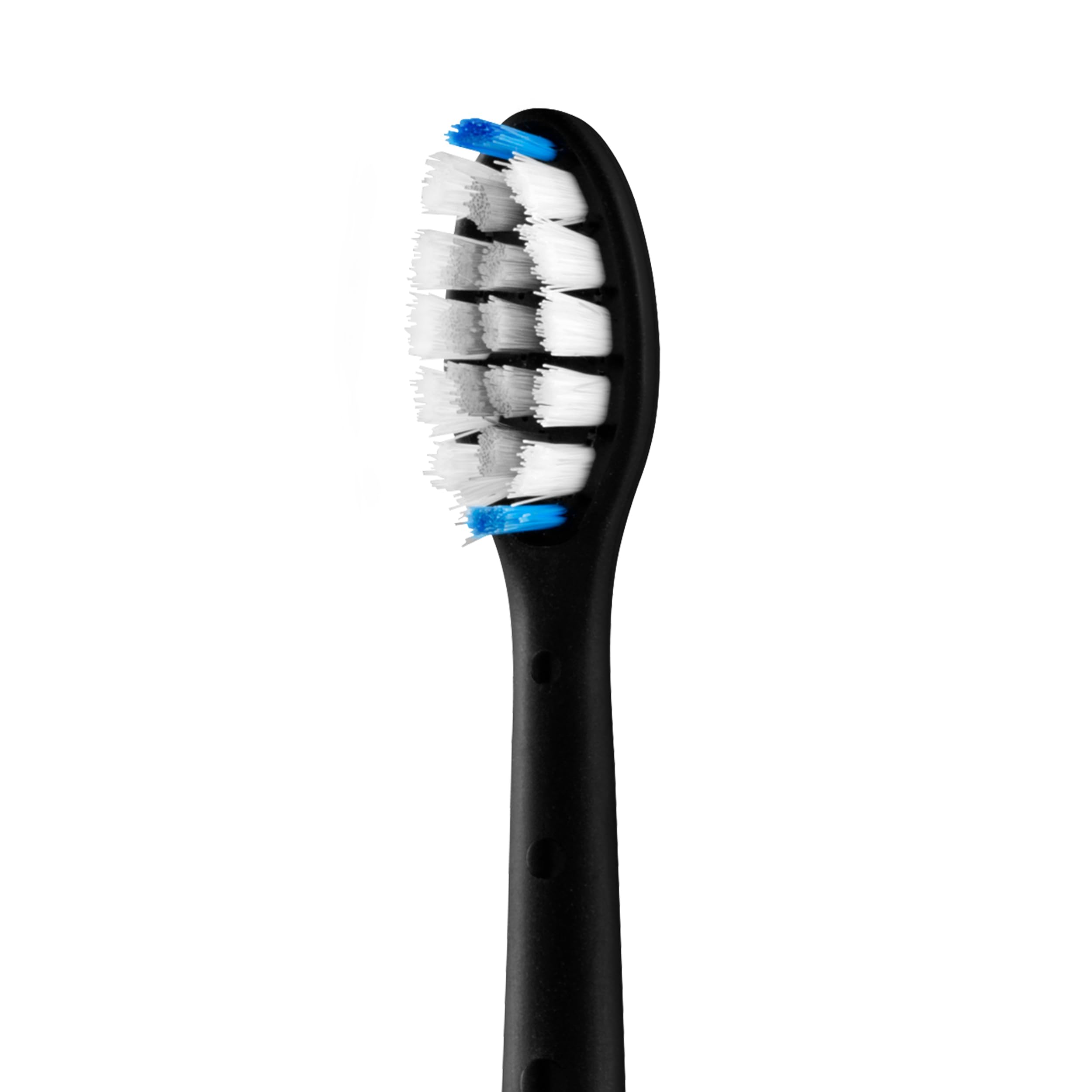 Silk'n Set de cepillo de dientes eléctrico con set de repuesto - SonicYou and Refill Set - con paquete de 4 cabezales de cepillo negros - Idea de regalo - Negro
