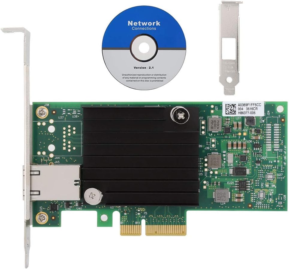 Converged Network Adapter PCIE v3.0 (8.0 GT/s) for X550T1, Main Control Chip