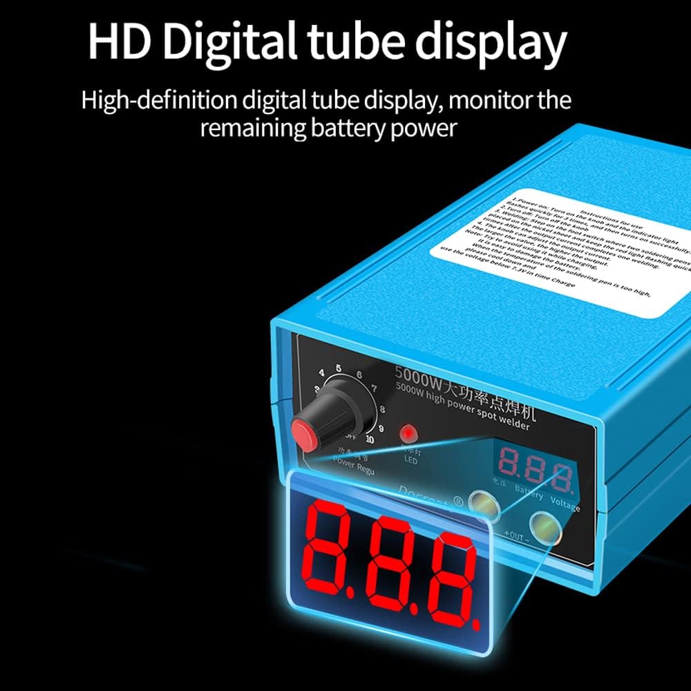 High-Definition Spot Welder with Digital Display