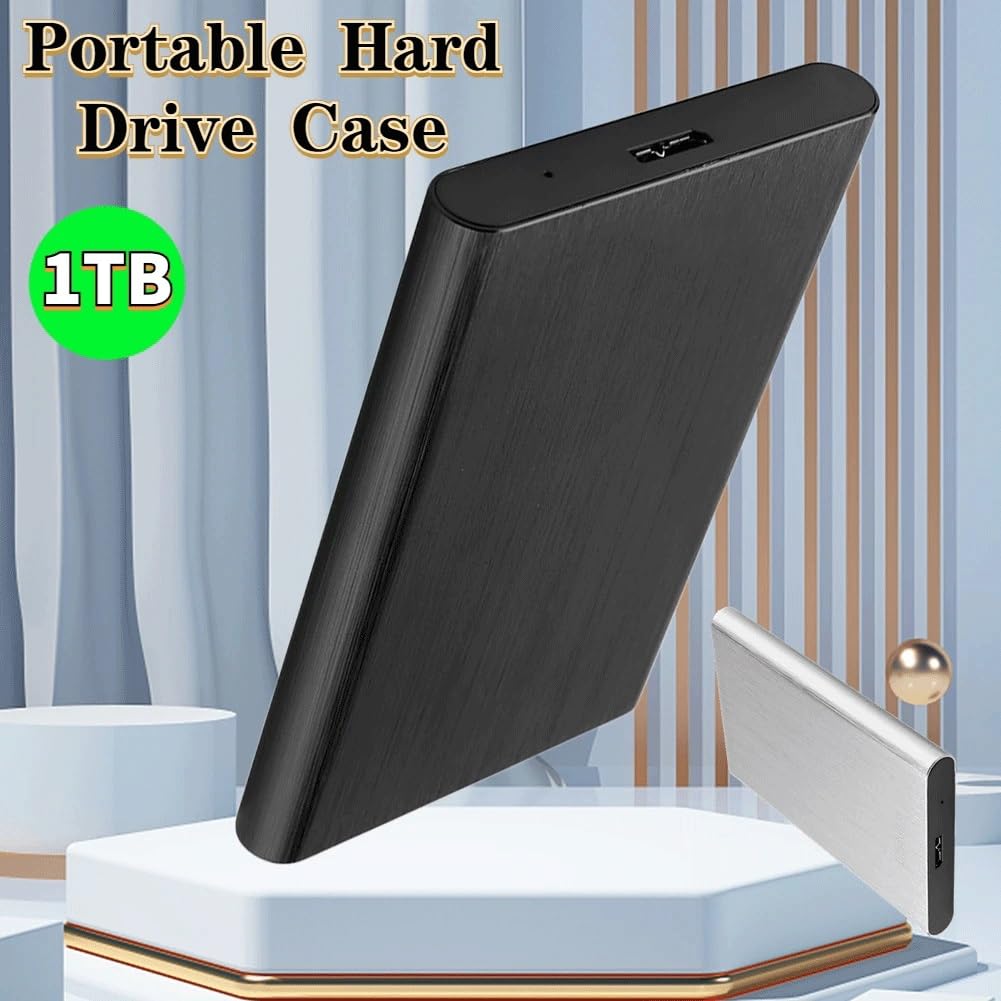3 0 Disco rigido mobile portatile Disco rigido esterno da 1 TB Disco metallico 2 5 pollici Plug and Play