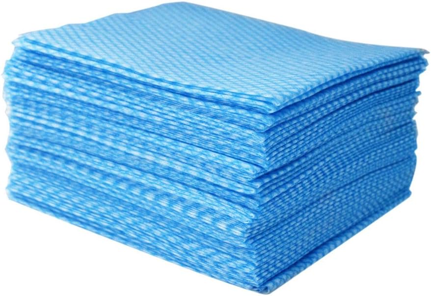KMAKII Disposable Cleaning Cloths 100pk,All Purpose Cloths,J Cloth