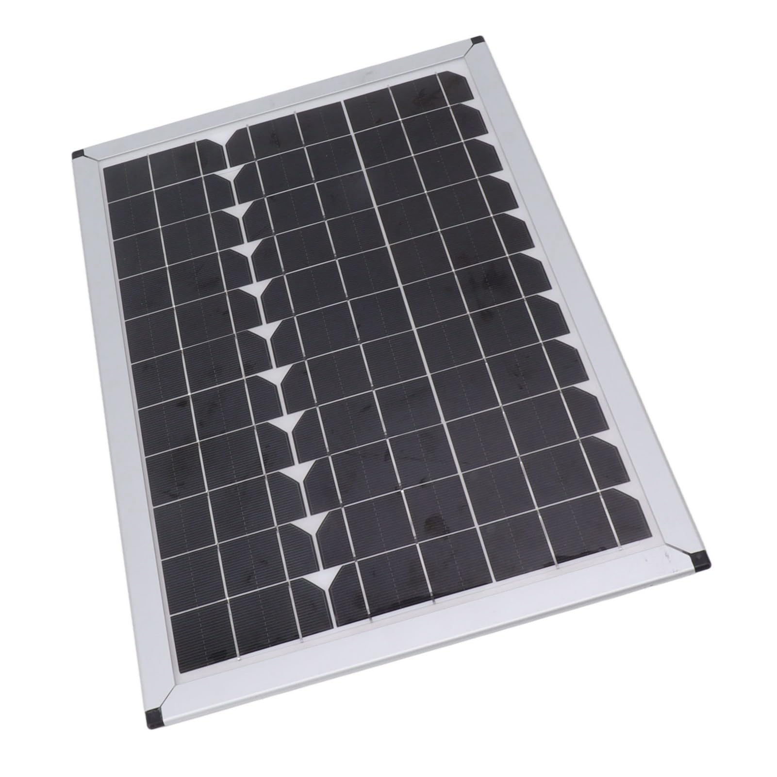 EMUKOEP Pannello Solare 100W 18V Silicio Monocristallino 15.7in Lungo 10.8in Ampio Caricatore Pannello Solare Portatile per Lampada Portatile per Auto