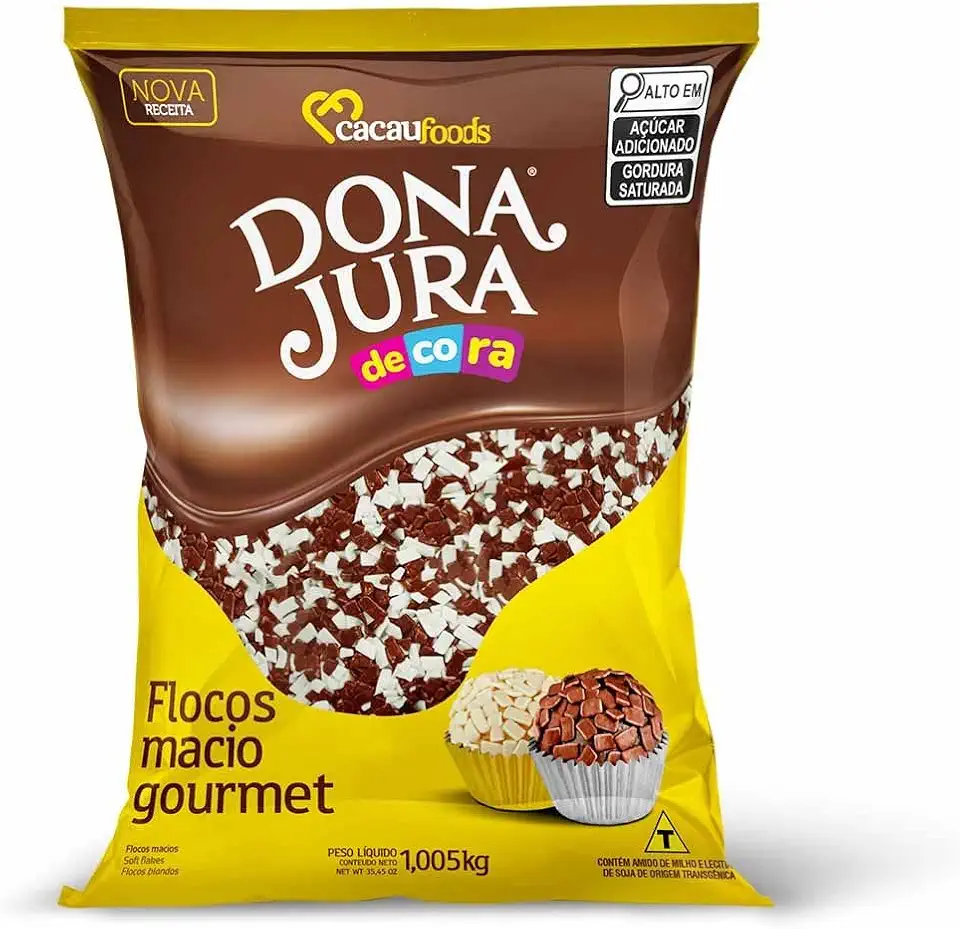 Decora Dona Jura Flocos Macio Gourmet Mesclado, 1,005kg