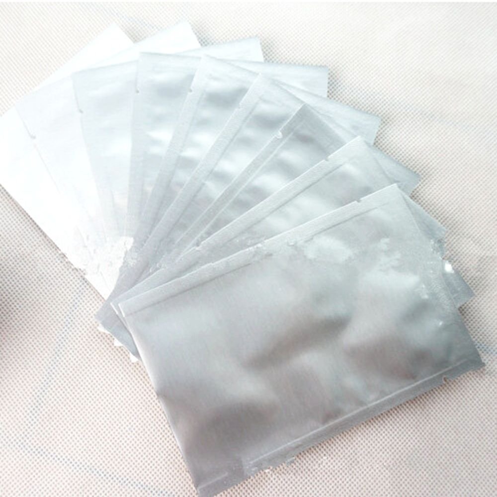 100pcs Silver Aluminum Bag Vacuum Bag Sealer Food Storage Package