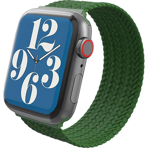Miniatura 8 de ZAGG Gear4 - Correa elástica trenzada Solo Loop - Tormenta - Compatible con Apple Watch de 1.65, 1.73 y 1.77 pulgadas, correas elásticas para iWatch