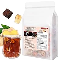 Vista 1 de Azúcar negro azufaifo rojo jengibre té de seda 10.58 oz (0.42 oz × 25 paquetes) Sabor jengibre Azufaifo té 10.58 oz