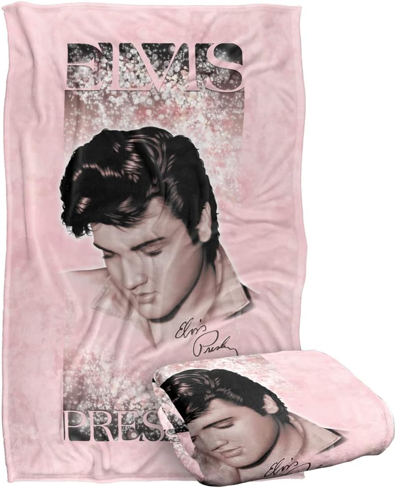 Elvis Presley Soft Lights Silky Touch Super Soft Throw Blanket 36" x 58"