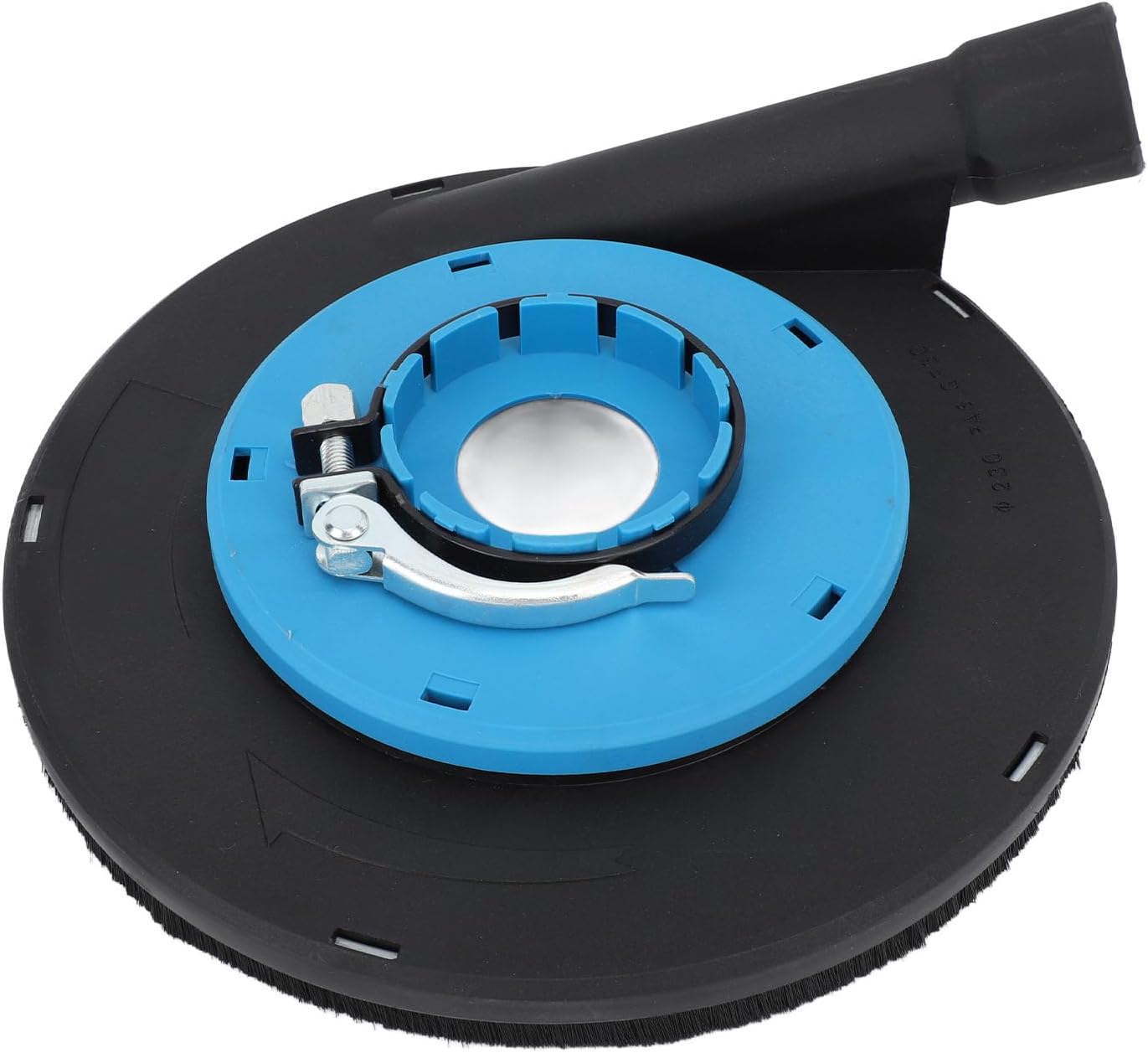 Pyhodi 9 Inch Dust Shroud, Angle Grinder Dust Shroud Expert Surface Grinding Dust Shroud for Angle Grinder, Surface Grinding Dust Shroud for 230mm 9 Inch Angle Grinder Blue Black B 230L