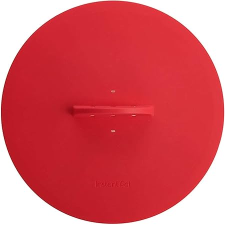 Instant Pot Official Universal Silicone Bakeware Lid, Red