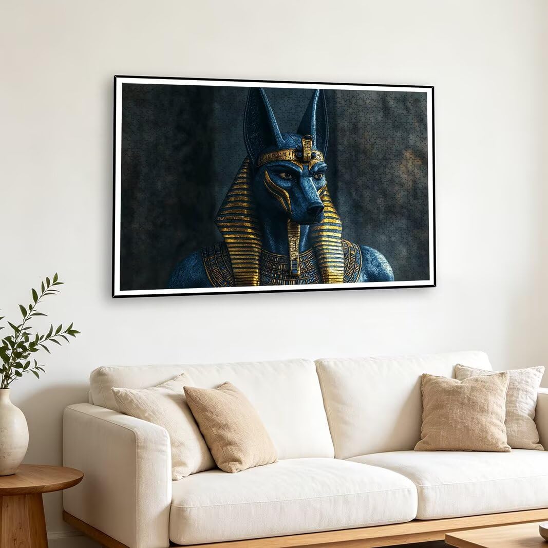 Puzzle 1500 Pièces Adultes, Puzzle 1500 Pieces Anubis, Cadeau Femme -2166