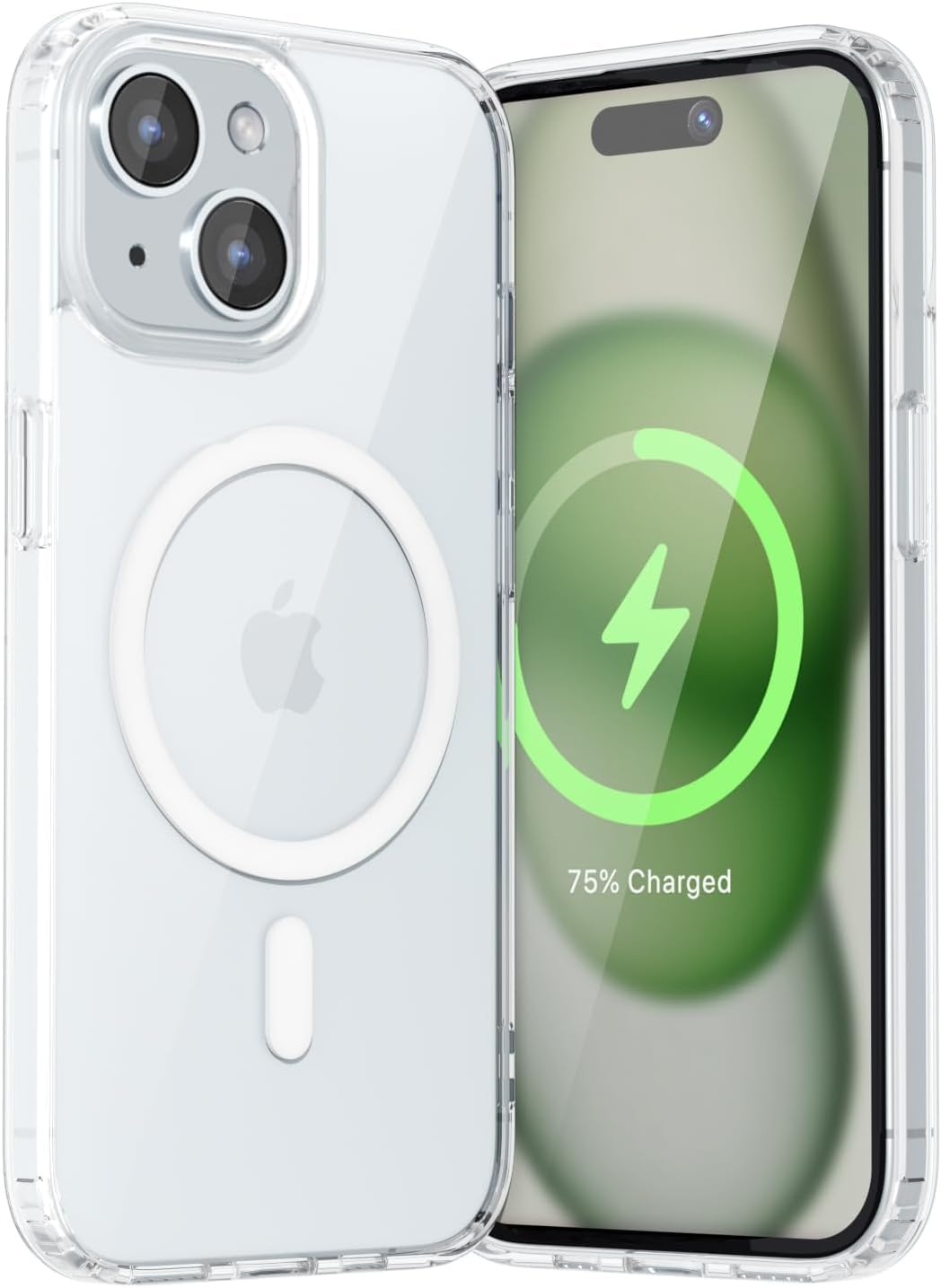 GoldKart Ultra-Hybrid Back Cover Case for iPhone 15 Compatible with Wireless Charging | 360¡ Protection | Crystal Clear Hard Back Cover Case for iPhone 15 (Clear. Magsafe) (B0D9DQXZZT) Amazon Price History, Amazon Price Tracker