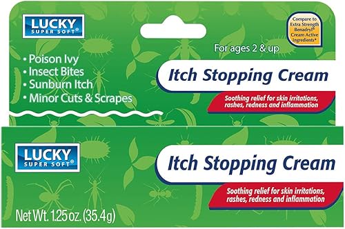 Lucky super suave Itch Detener la crema 125ounce