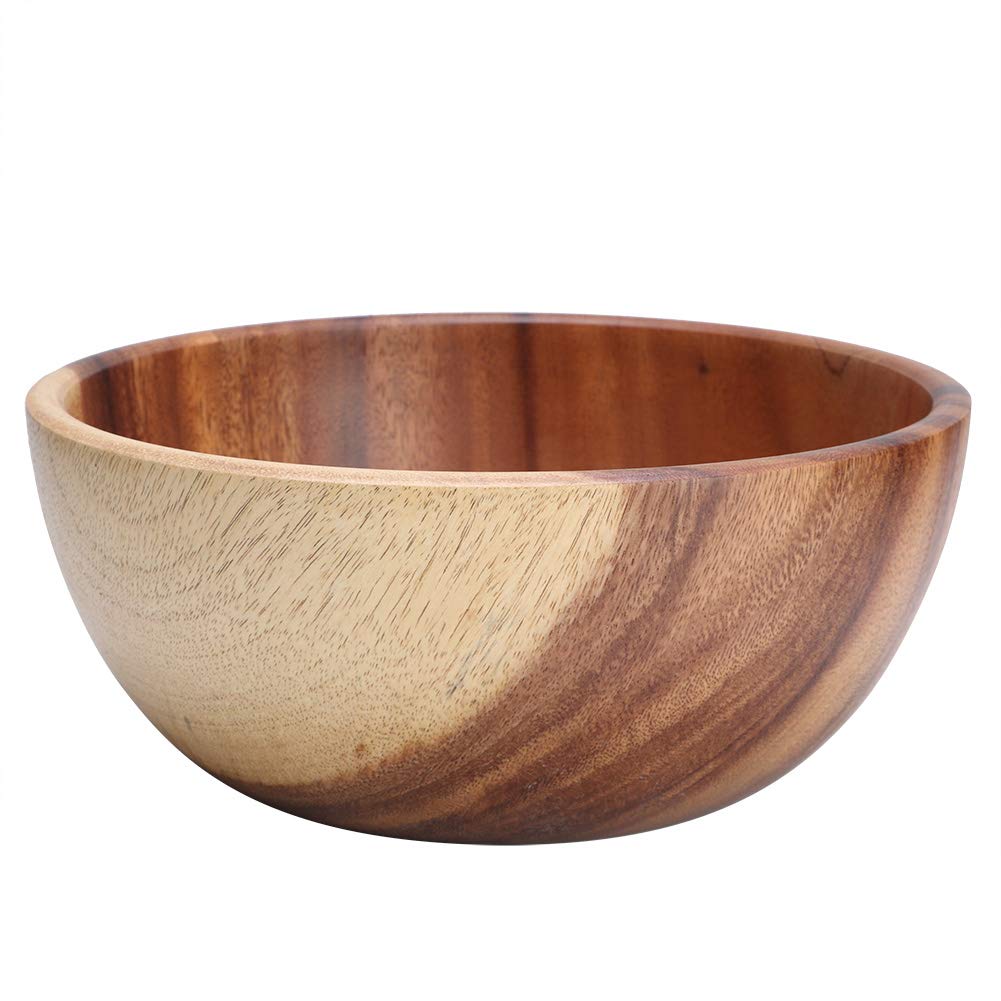 Saladiers en bois pour UMDHAIYI : grand bol écologique pour soupe, riz et vaisselle de restaurant