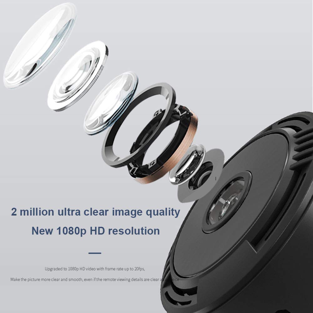 Telecamera Spia WiFi 1080P HD - Mini Videocamera Nascosta Con Visione Notturna E Rilevamento Di Movimento
