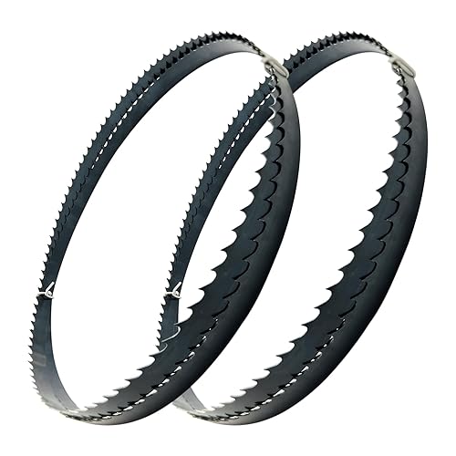 FOXBC Hojas de sierra de cinta TPI de 116 pulgadas x 14 pulgadas x 4 TPI para sierras de cinta Jet JWBS-14SFX, JBS-14SFV