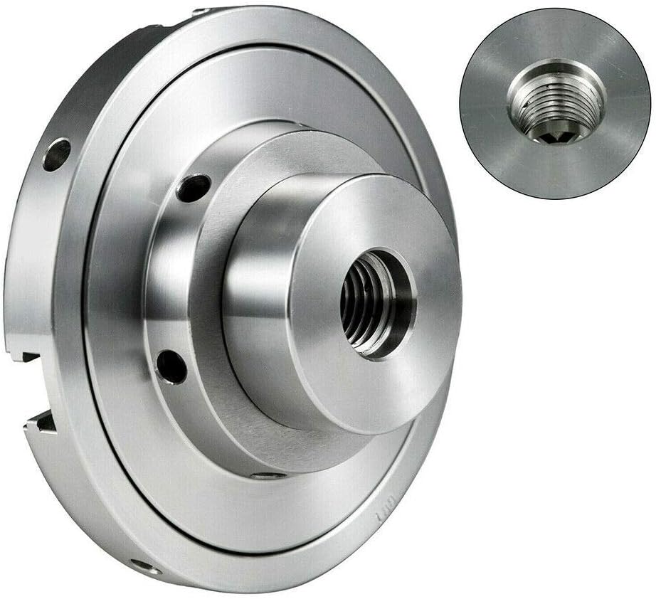 Bеѕt Dеаl 🛒 Lathe Chuck 6 Inch, Self-Centering Woodturning Chuck 4-Jaw, Wood Turning Chuck Hardened Steel Material for Lathes and Drill Presses Machine