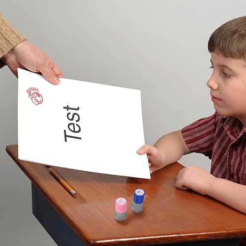 Miniatura 5 de 12 sellos para profesores, autoentintados, motivacionales, alentadores, regalos para profesores, sellos fotosensibles elementales, sellos de