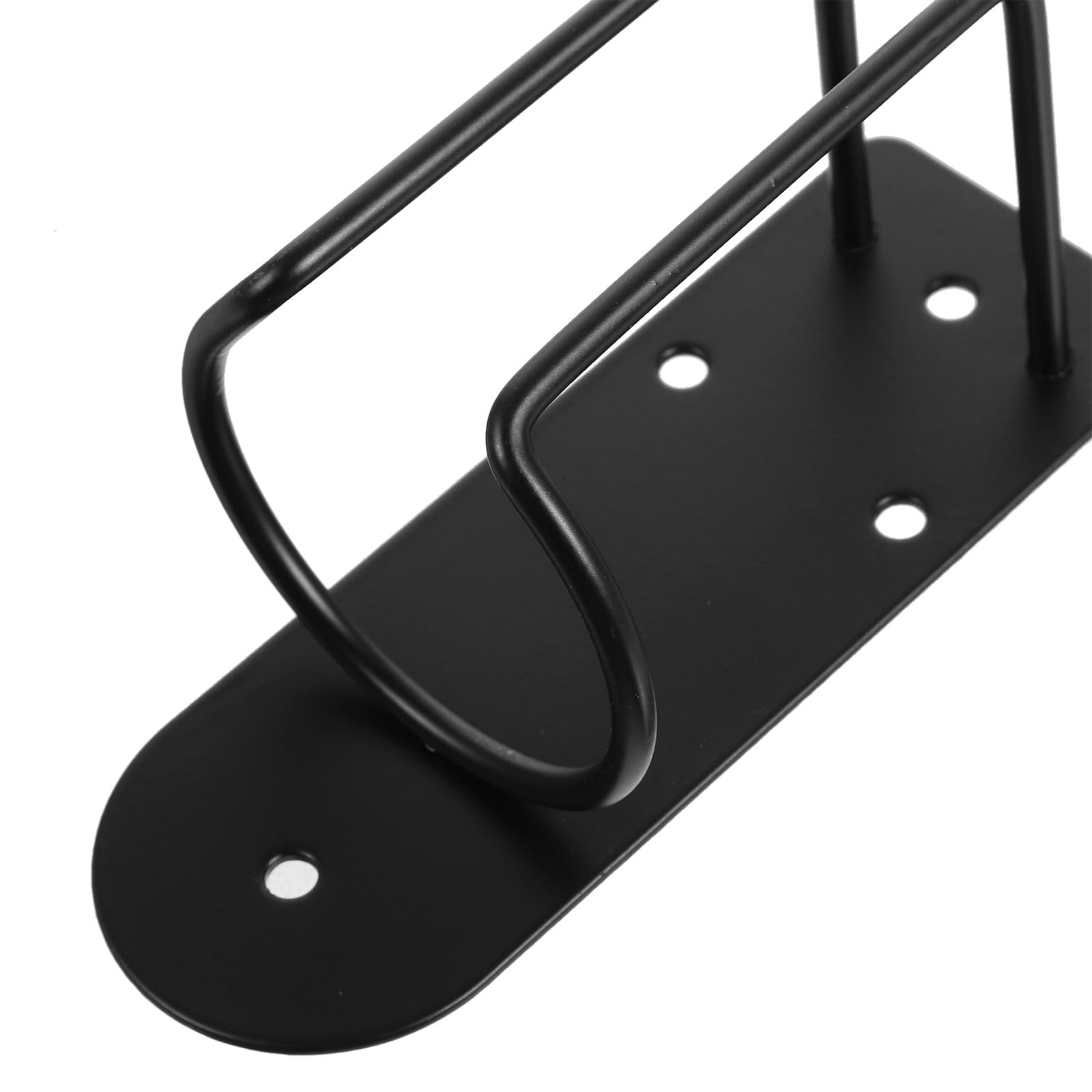 Soporte de Acero Inoxidable para Cortadora de Pelo Eléctrico Negro, Organizador de Herramientas de Peluquería de Pared, Estante Multiusos para Máquinas de Cortar Cabello