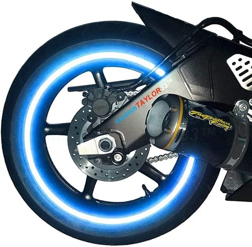 Miniatura 1 de Cinta reflectante azul de gran intensidad con derechos de autor de customTAYLOR33 Cinta de seguridad Debes elegir el tamaño de la cinta Azul