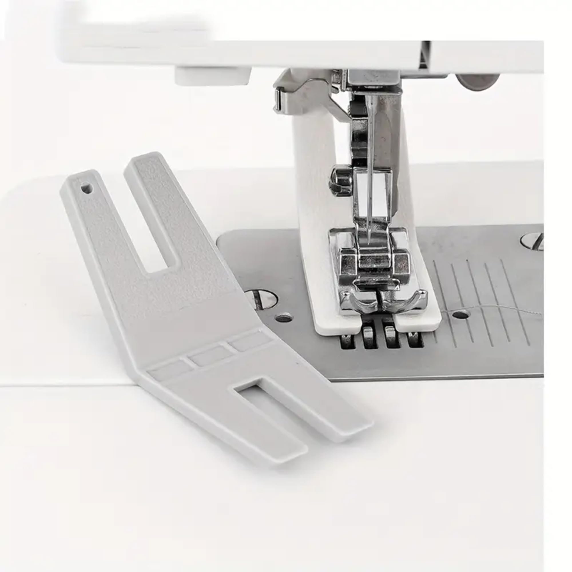 Prensatela Máquina Coser, Prensatelas de Dobladillo, Pie de Costura, prensatela Universal, Compatible con Máquinas Alfa, Singer, Brother, Janome, Elna, Juki, 2 unidades - imagen 5