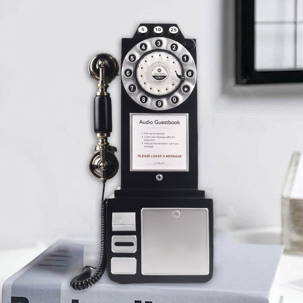 Amazon.co.jp: ヴィンテージ電話モデル、電話壁掛けヴィンテージ電話