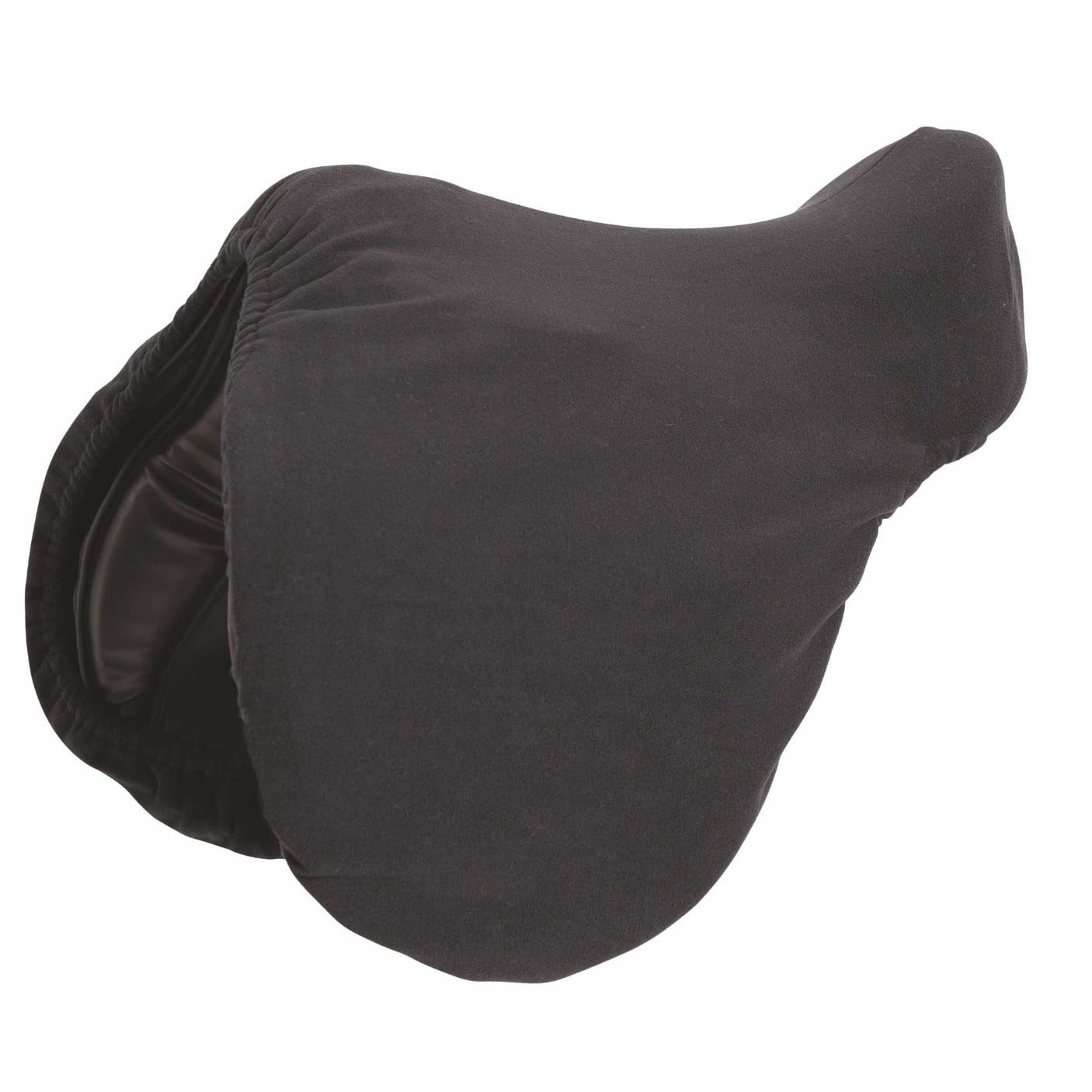 Shires Fleece Saddle Cover Black