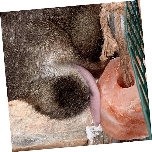 DOITOOL Bloco De Sal Para Lamber Animais Suplementos Nutricionais Para Cavalos Gado Pendurado Comida