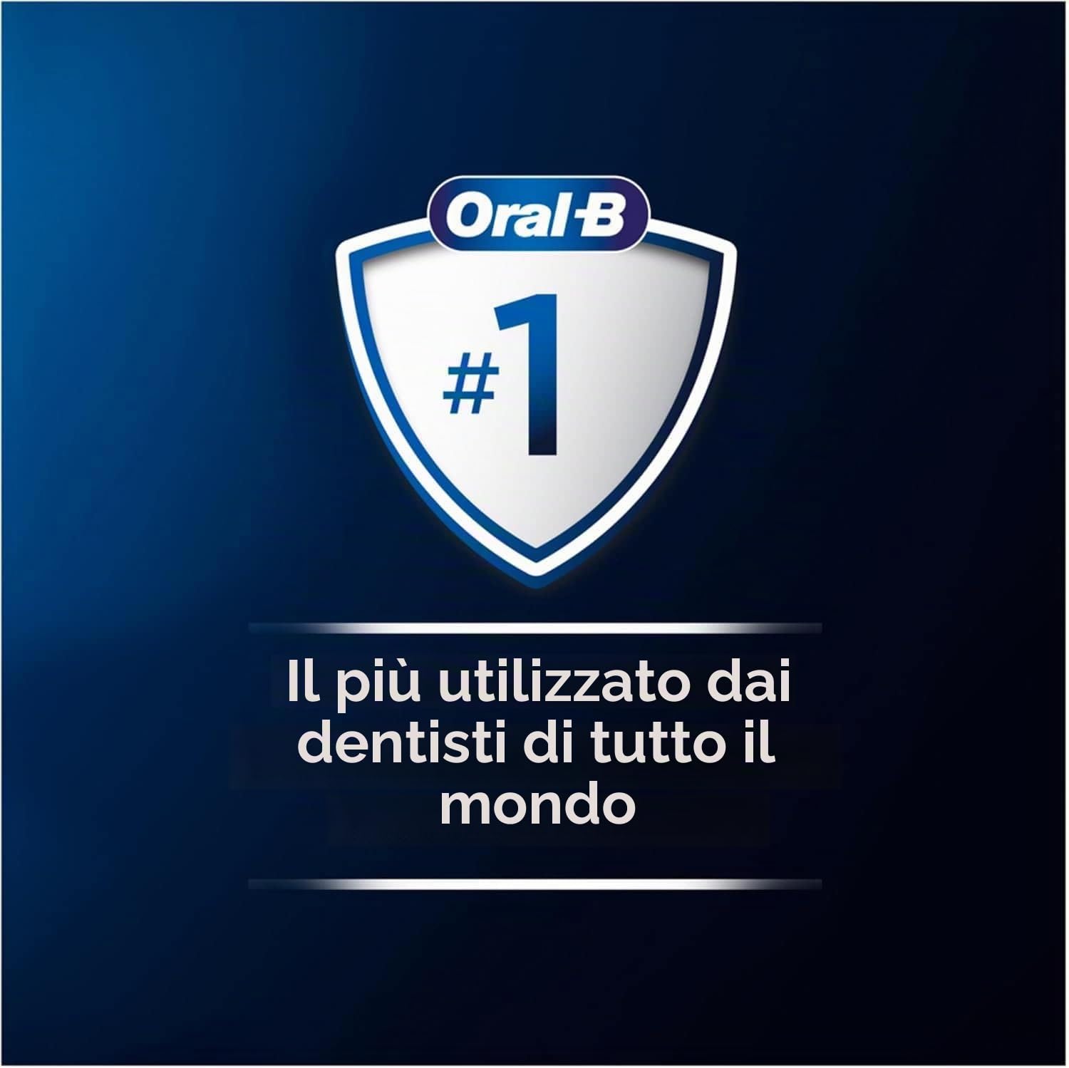 Oral-B iO Series 2 Spazzolino Elettrico Spazzolino Elettrico, 1 Testina, 3 Modalità di Pulizia Dentifica, Tecnologia Magnetica, Custodia da Viaggio, Progettata da Braun, Night Black