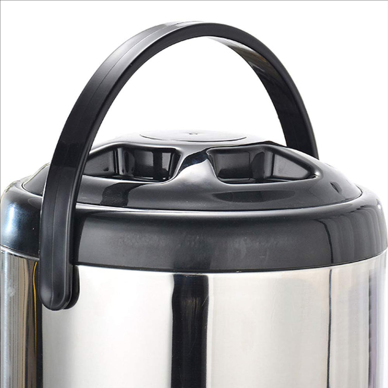 Distributeur d'eau Chaude Et De Boissons avec Robinet, Grande Cafetière Professionnelle en Acier Inoxydable, Seau Isotherme pour Fêtes, Buffets, Hôtels, 8 L