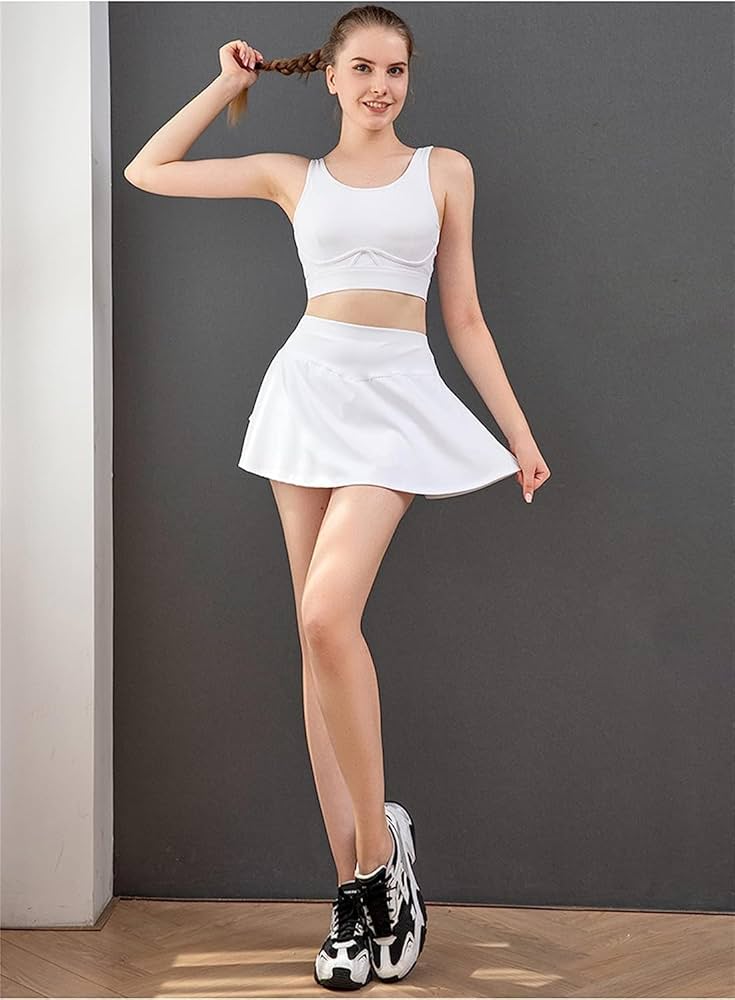 Amazon.co.jp: KJOET スポーツウェア スカート レディース ミニ