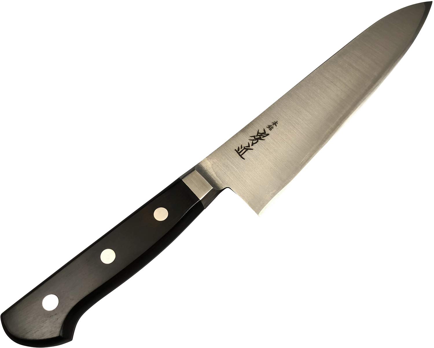 源房近　包丁 Amazon｜刀舟技研 包丁 牛刀 (右利き用) 180mm 「 房近 スウェーデン鋼