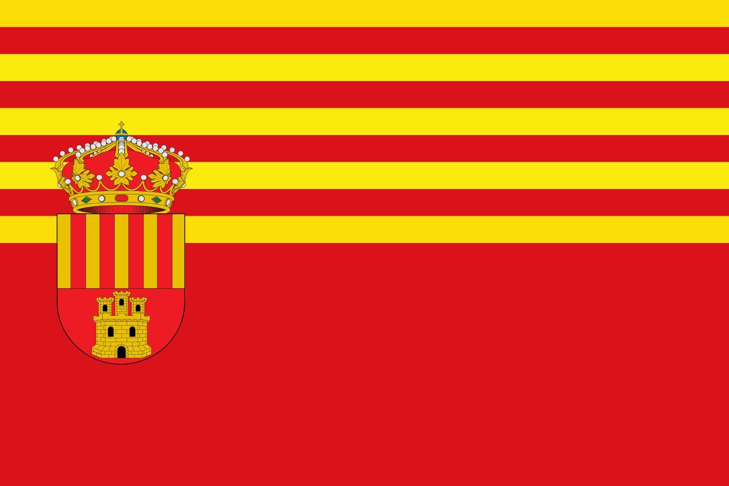 Drapeau XL Alagón-Zaragoza pour honorer l'histoire et les traditions d'Espagne chez soi