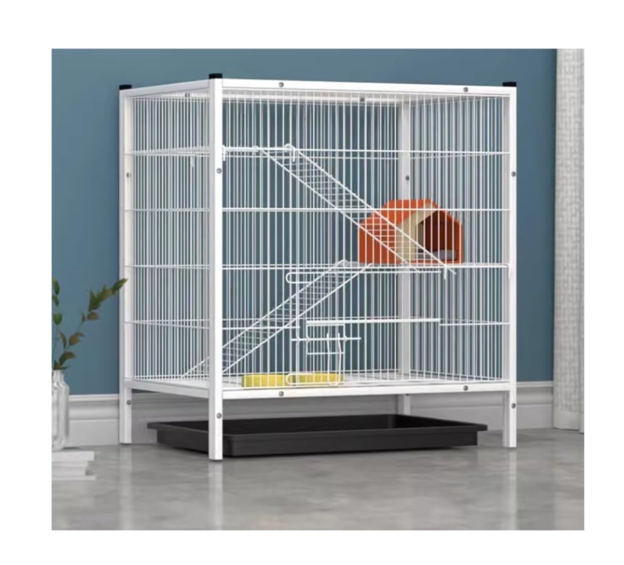 Artykuły Dla zwierząt Ptaki 27-calowa Klatka Dla Ptaków Z Tacą Metalowy Domek Parakeet Papugi Lovebird Nimfa Conure Finch Klatka Dla Papug