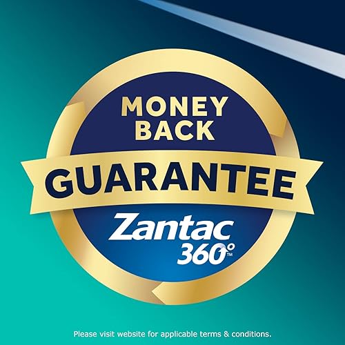 Miniatura 10 de Zantac 360 de máxima fuerza, menta fresca, 50 unidades, prevención y alivio de la acidez estomacal y alivio de la acidez estomacal, tabletas de 20 mg