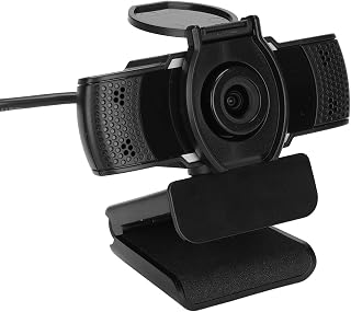 BUHB Webcam, 360° Rotatable Computer Camera, Built-in Microphone for Win10 for for WinVista