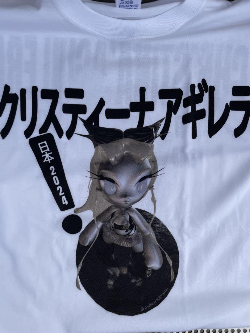 サマソニ　限定　グッズ　クリスティーナ　アギレラ　Tシャツ Lサイズ クリスティーナ・アギレラ Tシャツ/Lサイズ サマソニ2024 - メルカリ
